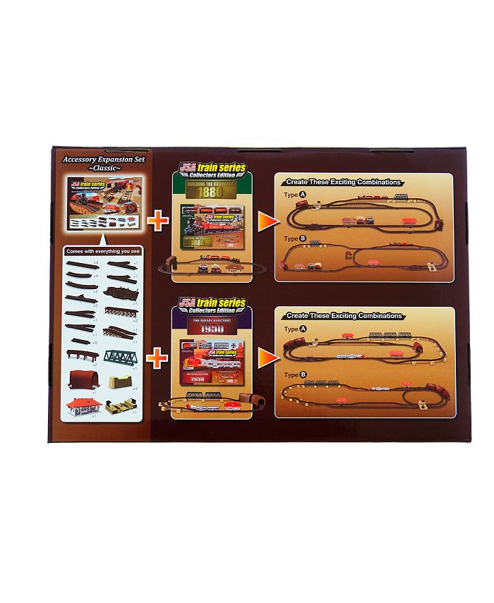 LEC USA， Inc. LEC USA Train Expansion Set Classic - Mycitystee