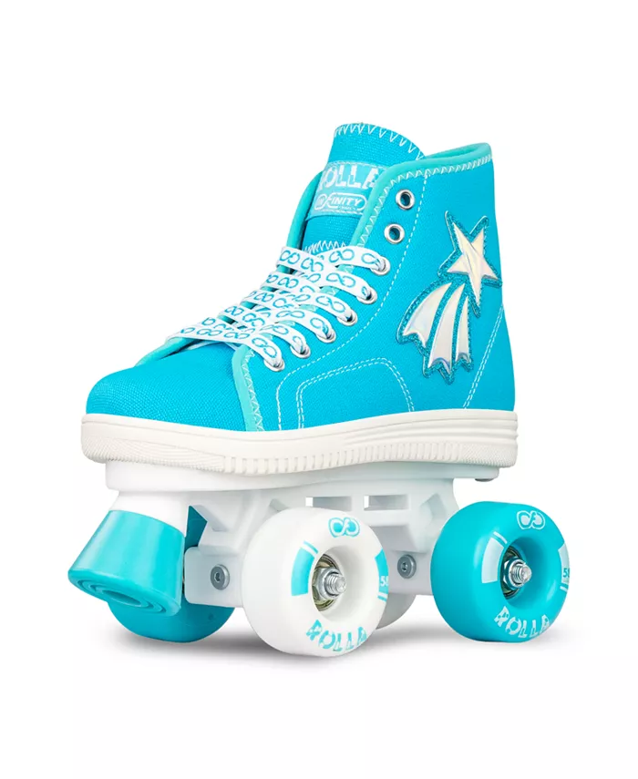 Crazy Skates Rolla Roller Skates For Girls - Sneaker-Style Kids Quad Skates - Mycitystee