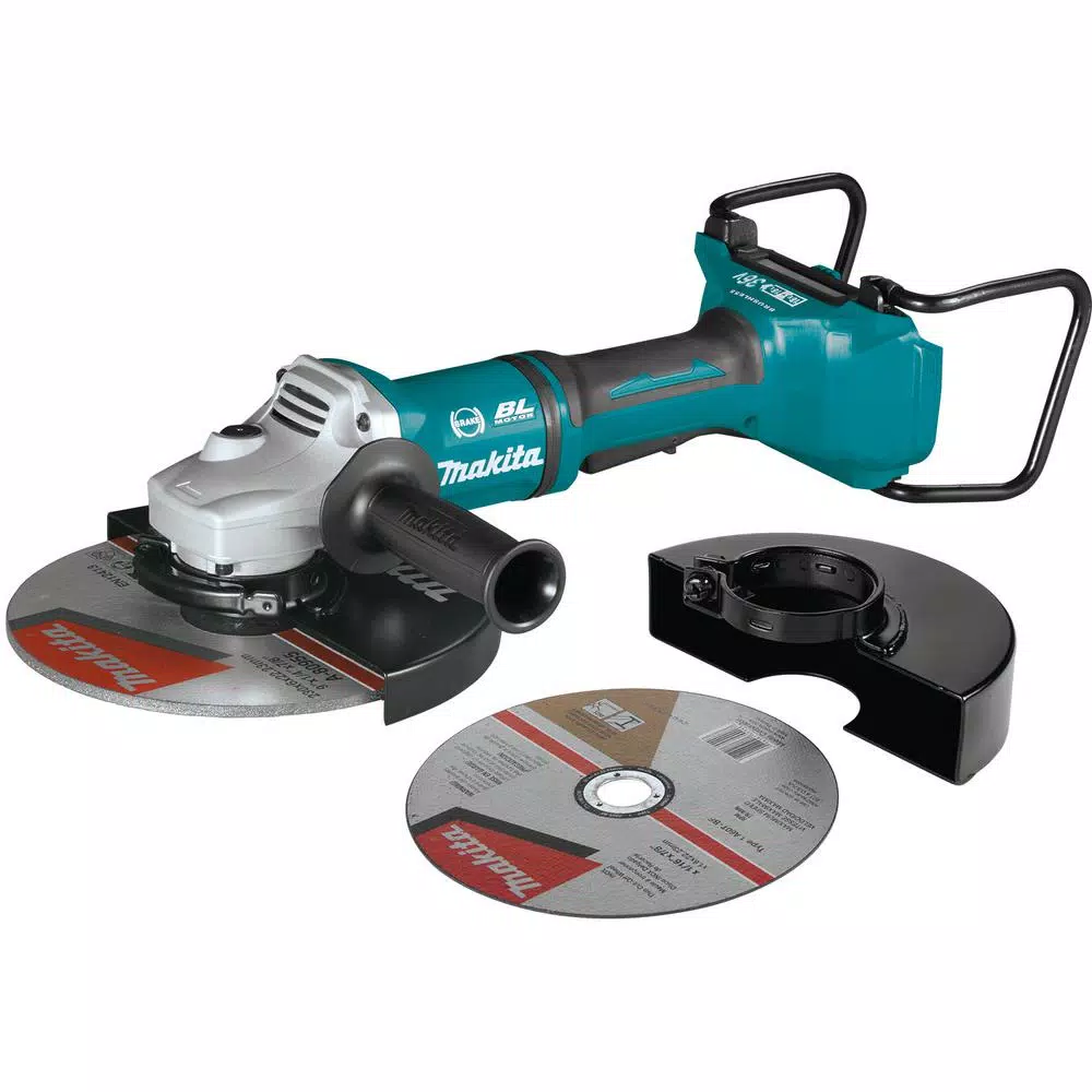 Makita 18-Volt X2 LXT Lithium-Ion (36V) Brushless Cordless 9 in. Paddle Switch Cut-Off/Angle Grinder w Electric Brake Tool Only and#8211; XDC Depot - Mycitystee