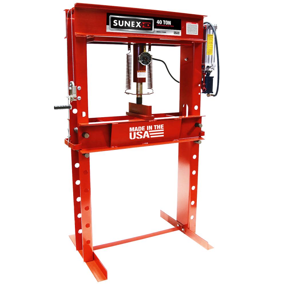 40 Ton Air/Hydraulic Shop Press - Mycitystee