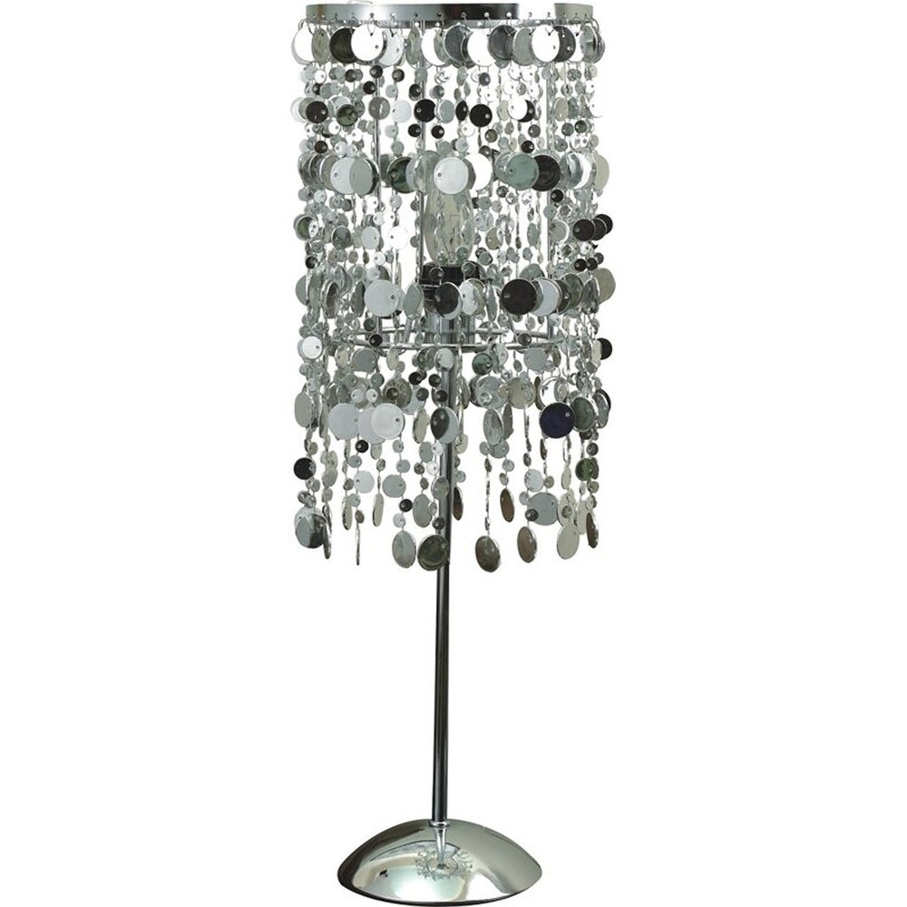 SINTECHNO Artistic Metal Coin Table Lamp - See Details - Mycitystee