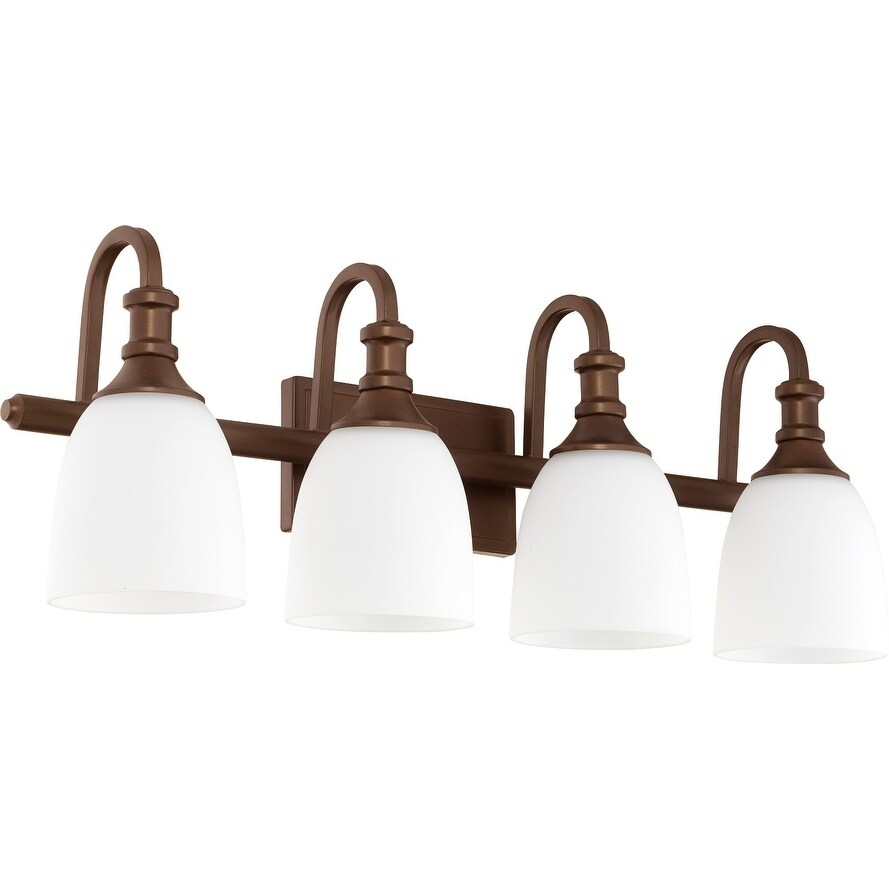 Richmond Oiled Bronze 4-light Vanity Lighting - Mycitystee