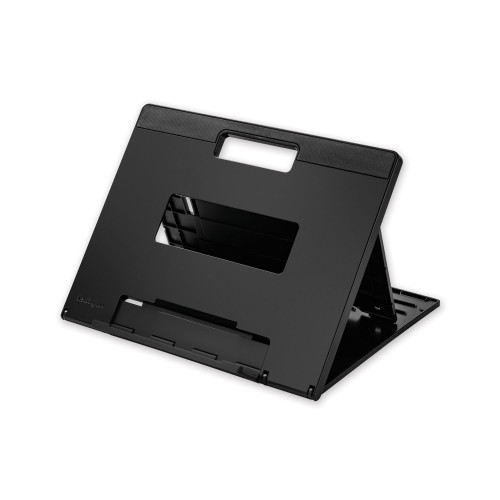 Kensington SmartFit Easy Riser Laptop Cooling Stand， 13 x 9.5 x 0.8 to 7.1， Black (50422) - Mycitystee