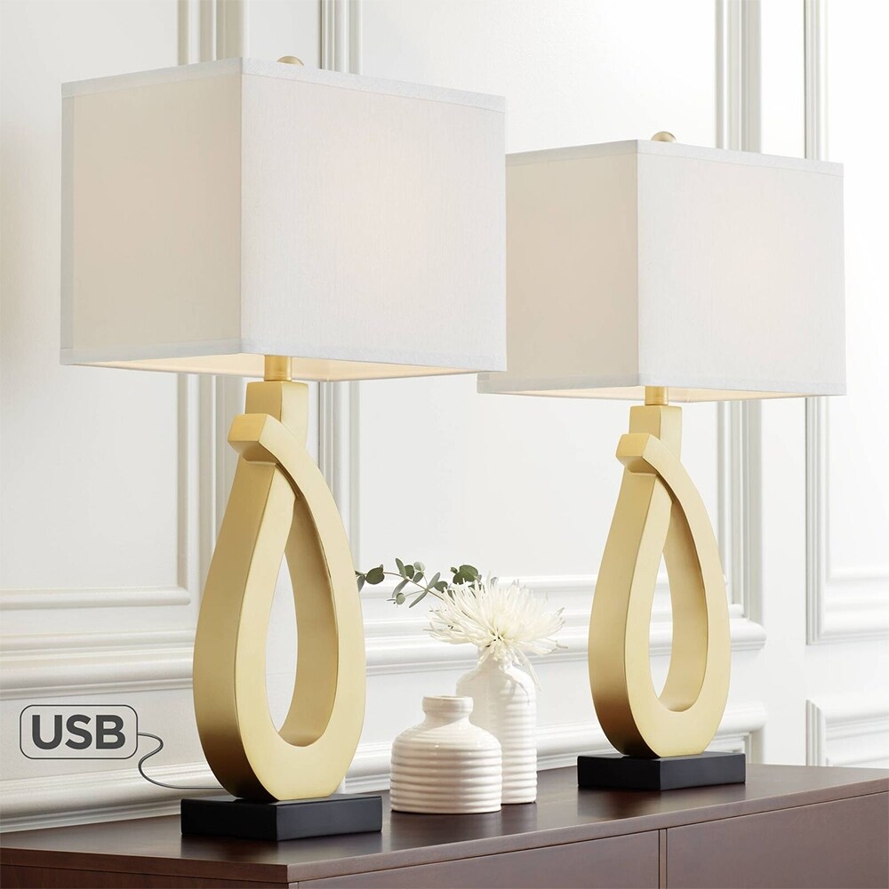 Set of 2 Modern Table Lamps 28