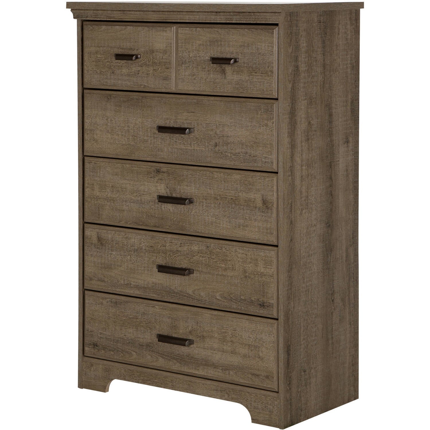 Versa 5-Drawer Chest， Oak - - 36293826 - Mycitystee