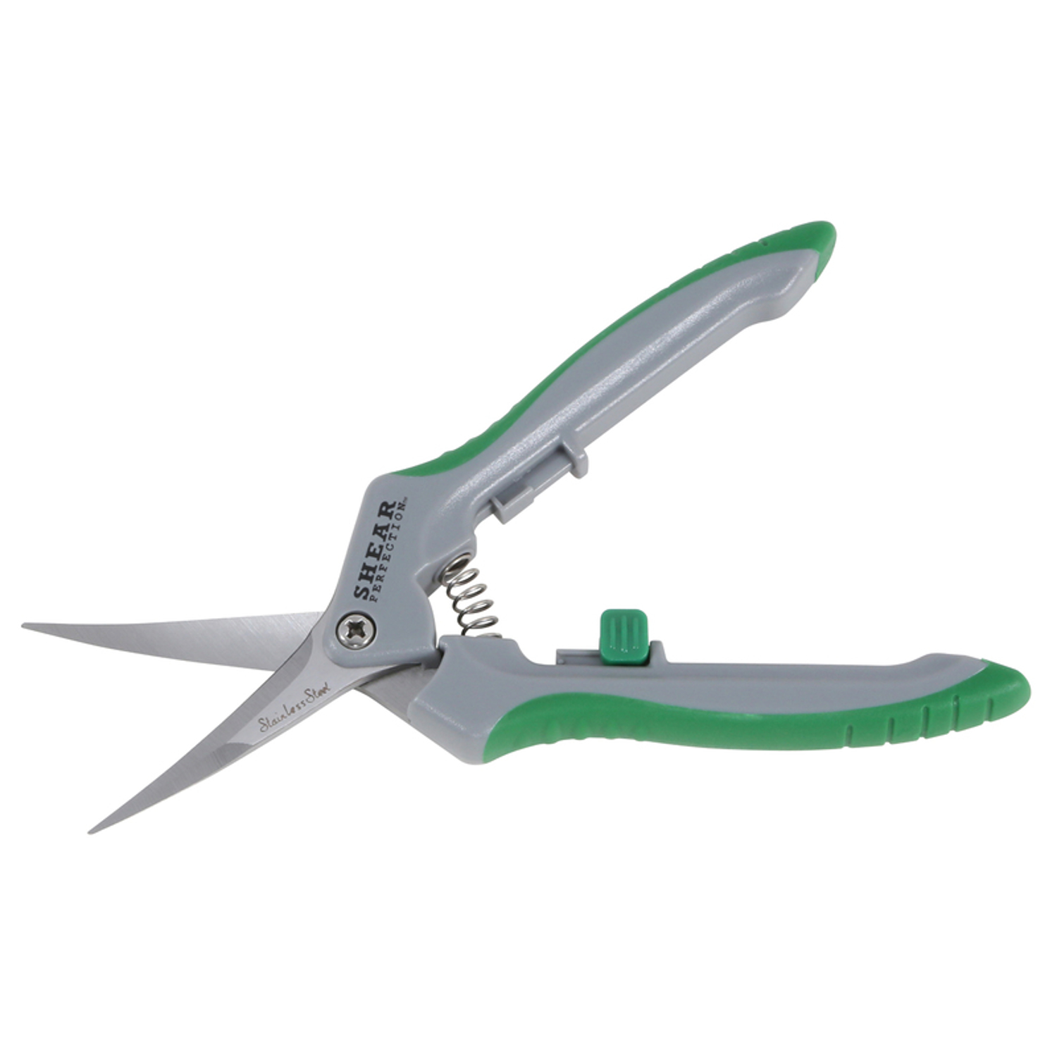 Shear Perfection Platinum Stainless Steel Curved Trimming Shear - Mycitystee