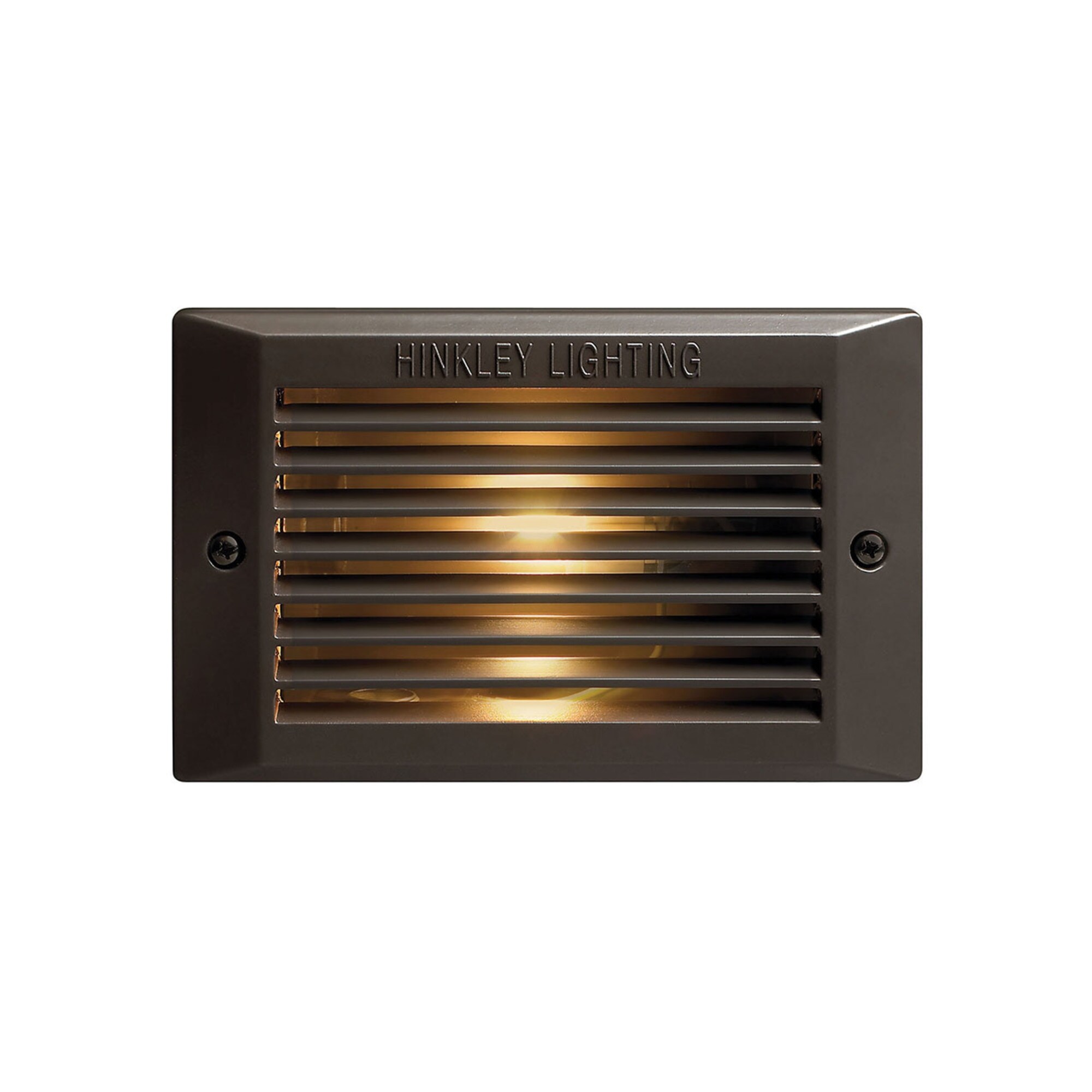 Hinkley 120V 4.5W G9 LED Landscape Step Light， Bronze - Mycitystee