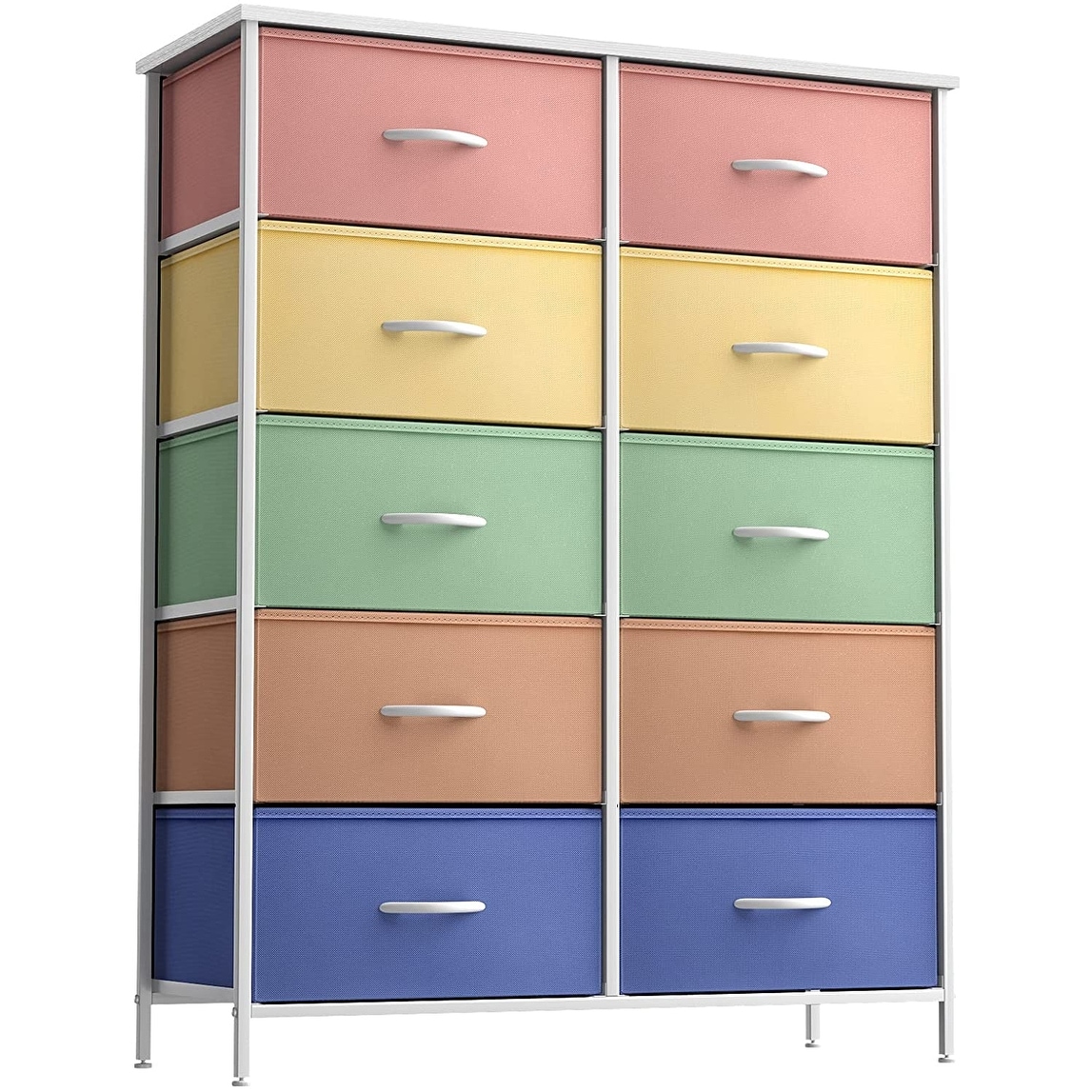 Dressers for Bedroom with 10 Drawers， Chest of Drawers for Bedroom - - 36797820 - Mycitystee