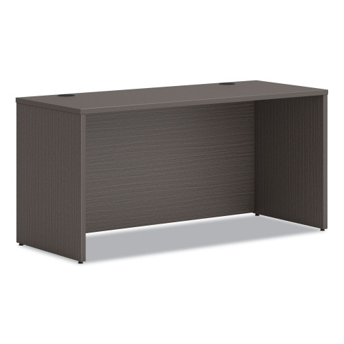 HON Mod Credenza Shell， 60w x 24d x 29h， Slate Teak (LCS6024LS1) - Mycitystee