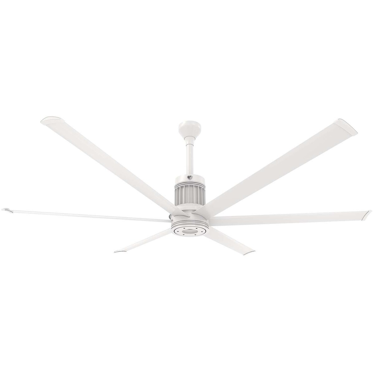 84-Inch i6 Ceiling Fan Universal Mount W/12-Inch Ext Tube White by Big Ass Fans - Mycitystee