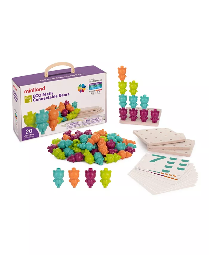 MINILAND Eco Math Connectable Bears - Mycitystee