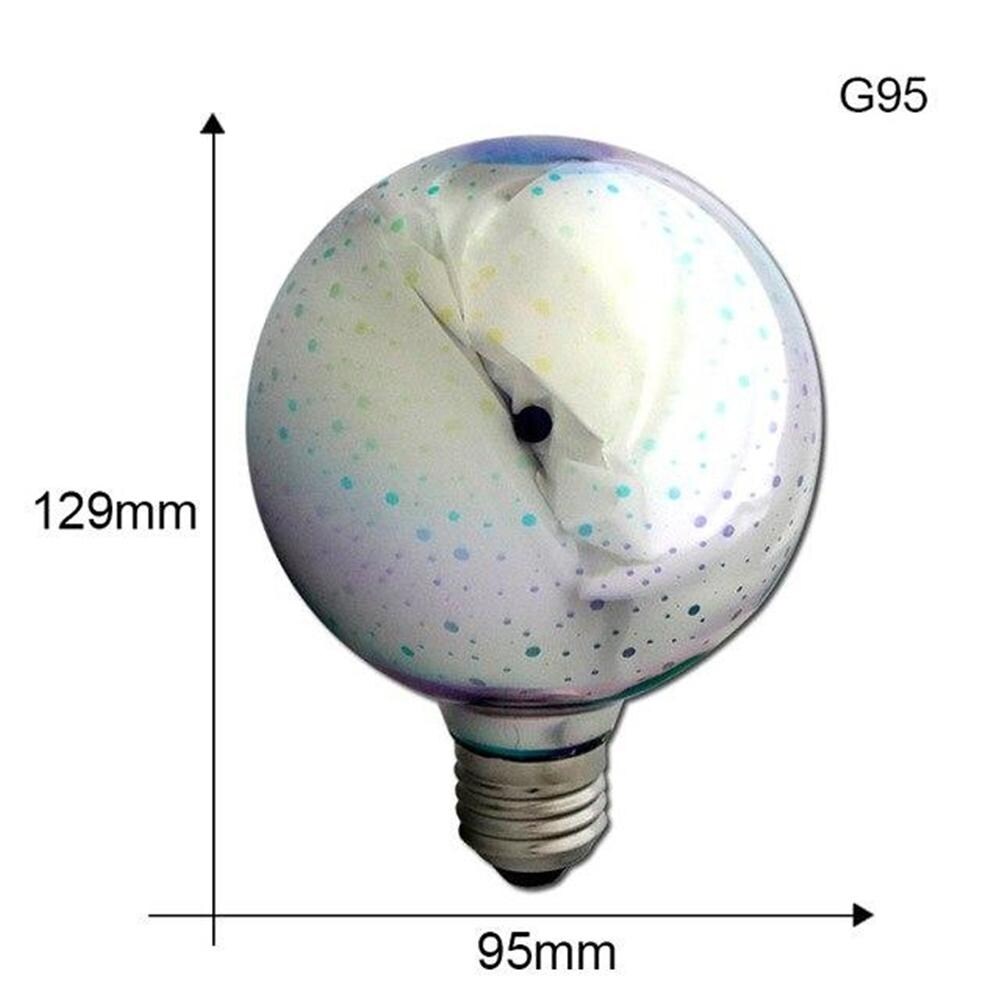 3D retro Vintage Night Light Led Bulb Lamp 220V G95 Lampara Ampoule lampada Star Holiday Decoration Lighting Globe - Medium Shopping - The Best Deals - Mycitystee