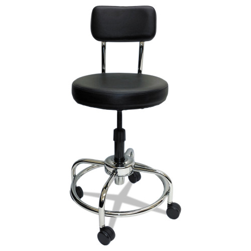 ShopSol Lab and Healthcare Stool， Supports Up to 300 lb， 19
