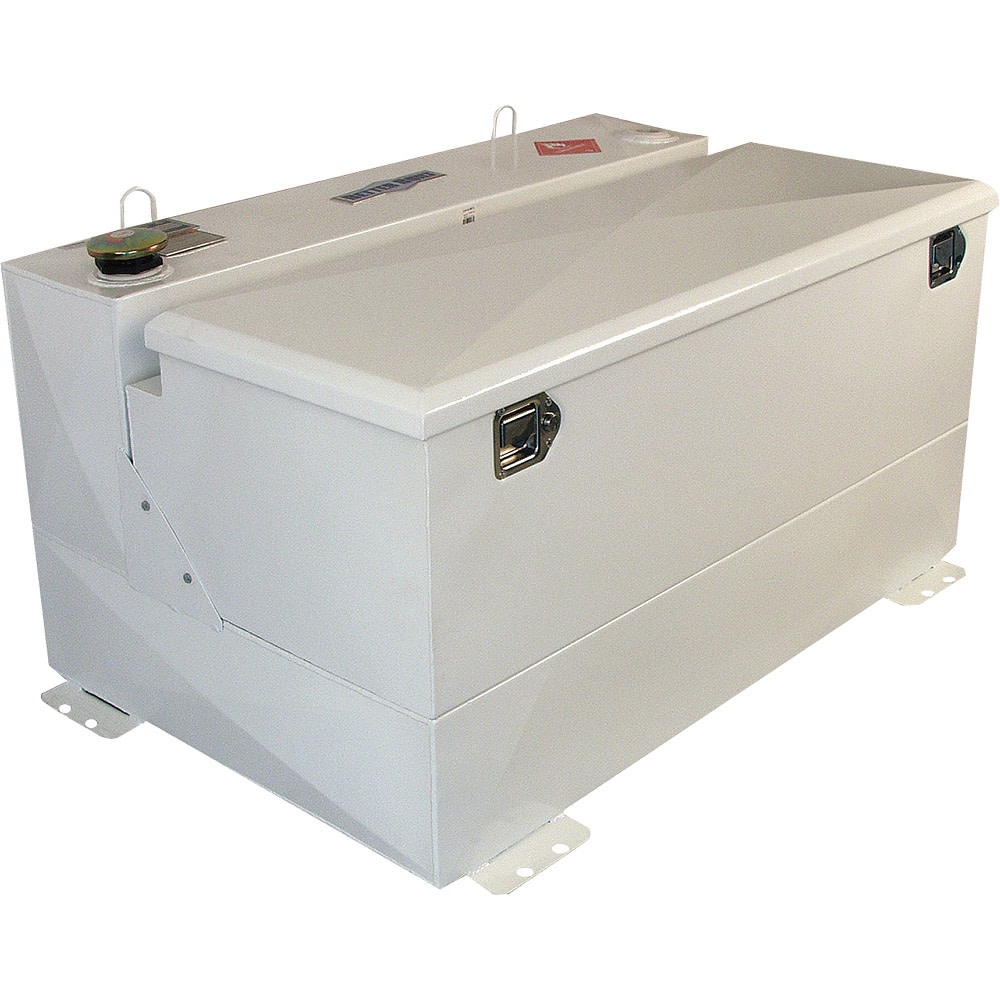 75 Gallon HD Series White Combo Transfer Tank - Mycitystee