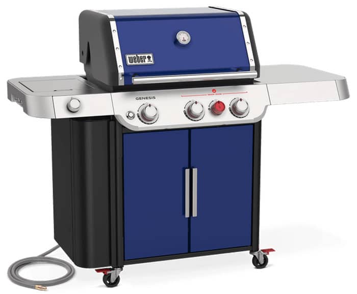 Weber GENESIS E-335 Deep Ocean Blue Natural Gas Grill - Mycitystee