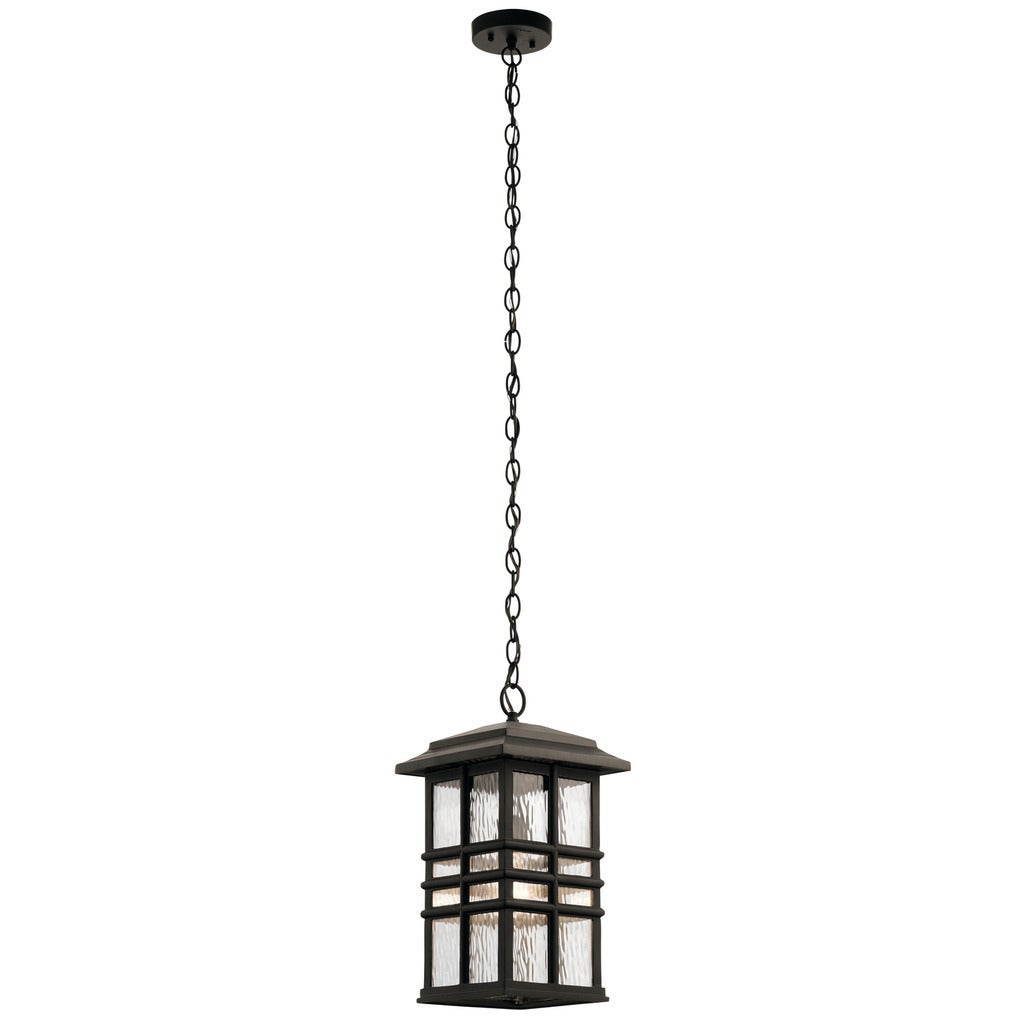 Kichler Lighting Beacon Square Collection 1-light Olde Bronze Outdoor Pendant - Mycitystee