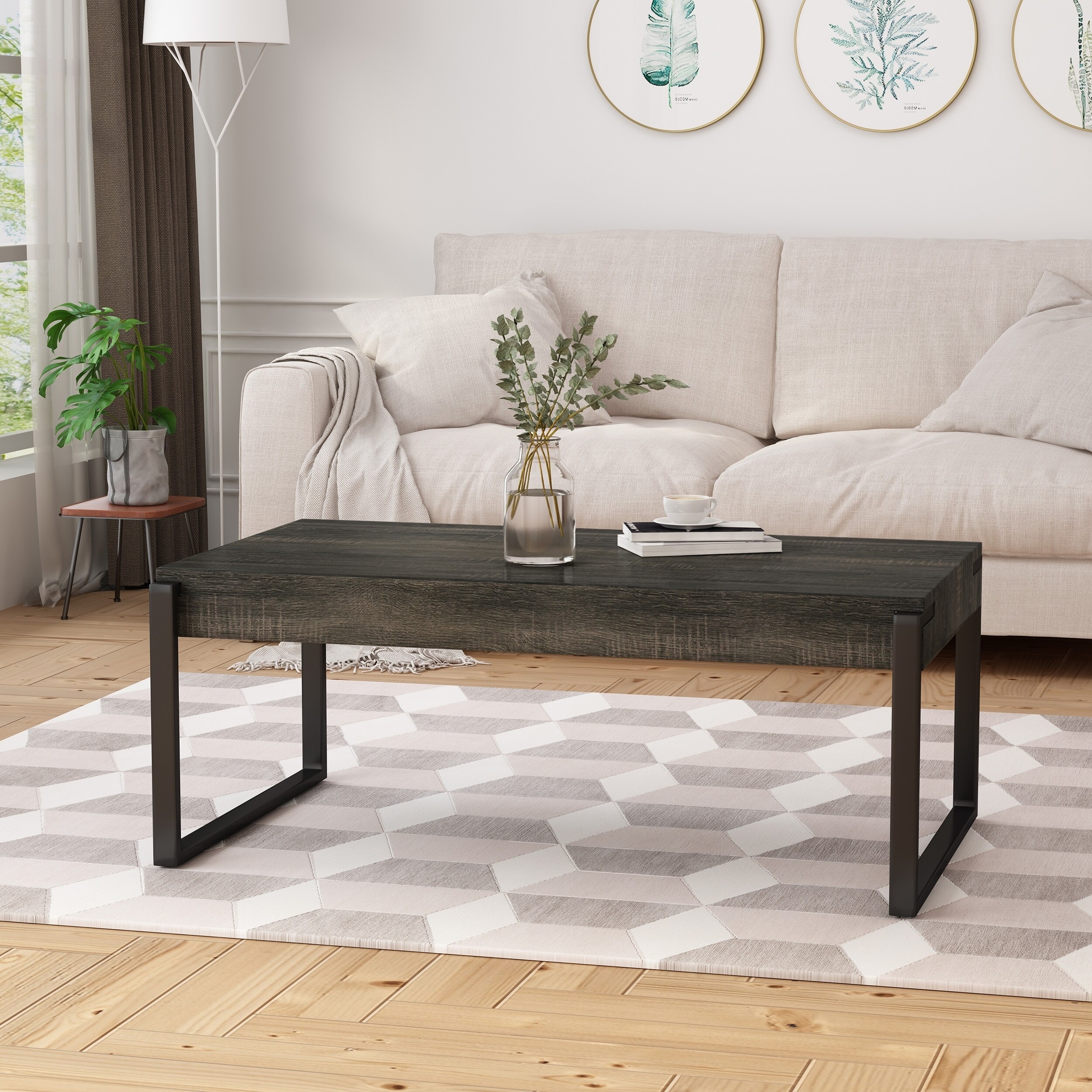 Merion Modern Coffee Table by Christopher Knight Home - Mycitystee