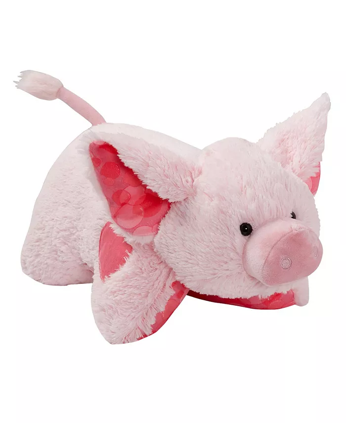 Pillow Pets Sweet Scented Bubble Gum Pig Stuffed Animal Plush Toy - Mycitystee