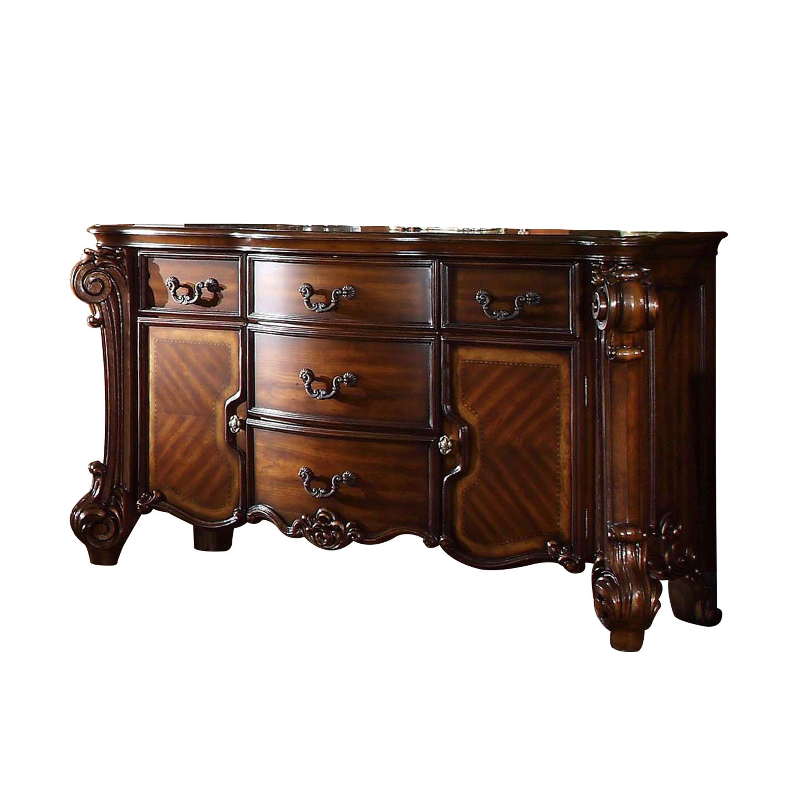 ACME Vendome Cherry Dresser/Server - - 21654998 - Mycitystee