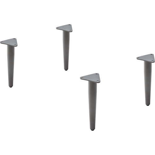 Lorell Contemporary Collection Single Metal Base (86932) - Mycitystee