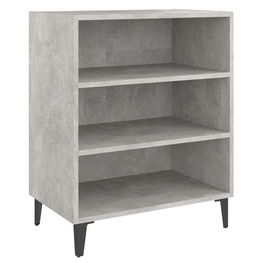 vidaXL Sideboard Concrete Gray 22.4