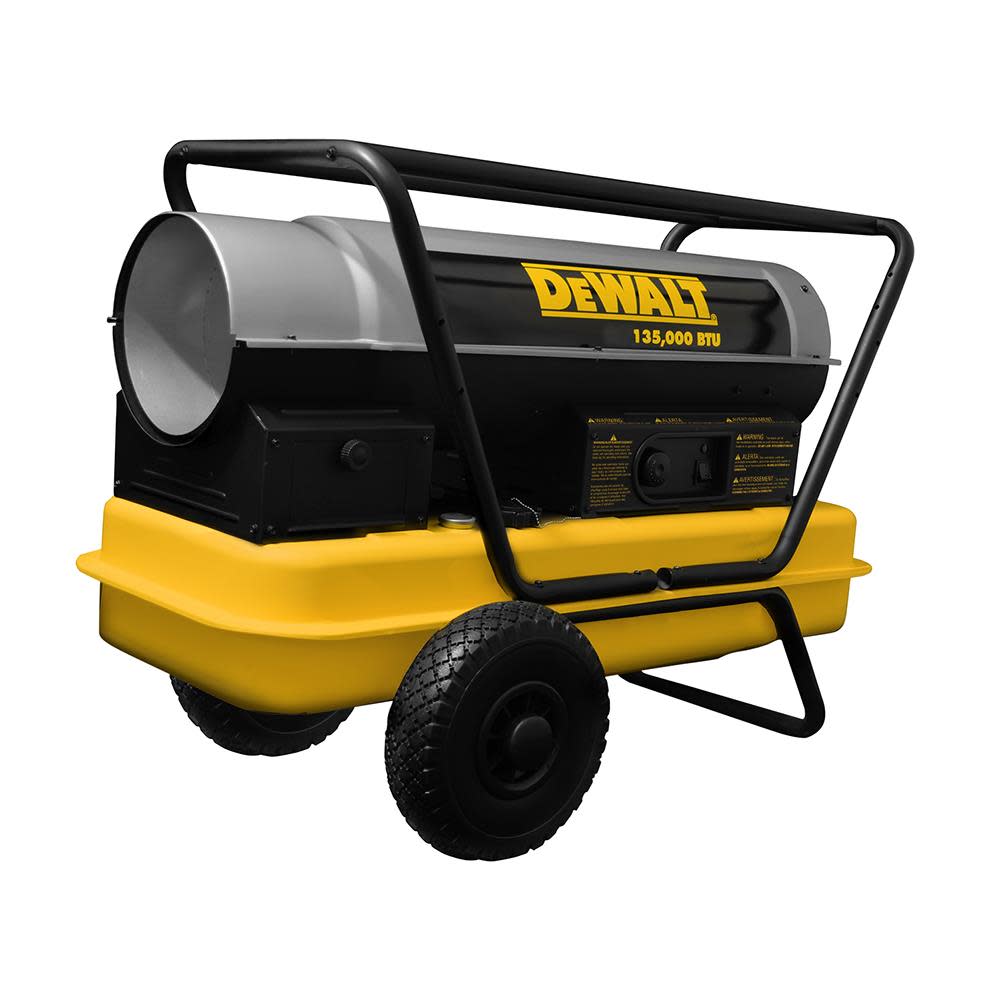 DEWALT Forced Air 135000 BTU Kerosene Heater F340690 from DEWALT - Mycitystee