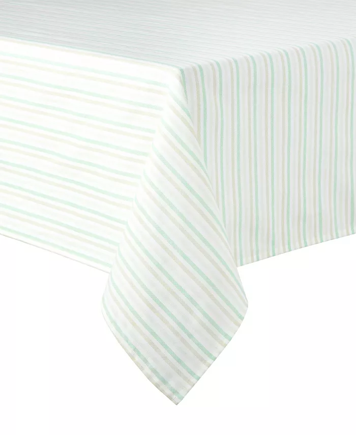 Martha Stewart Daisy Stripe Tablecloth， 60