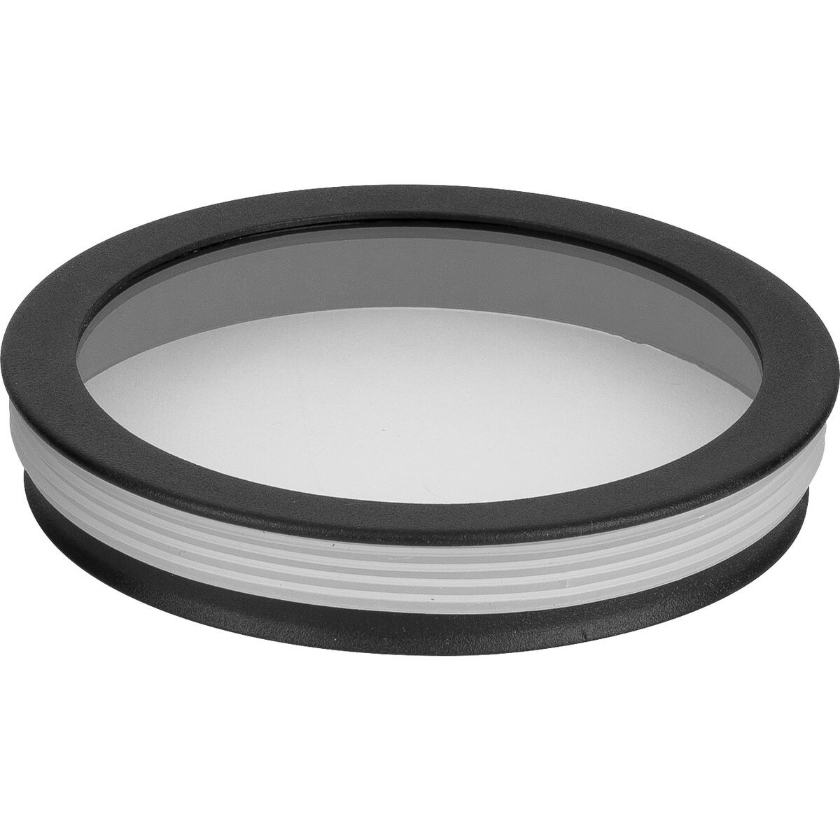 Cylinder Lens Collection Black 5-Inch Round Cylinder Cover - 1.250