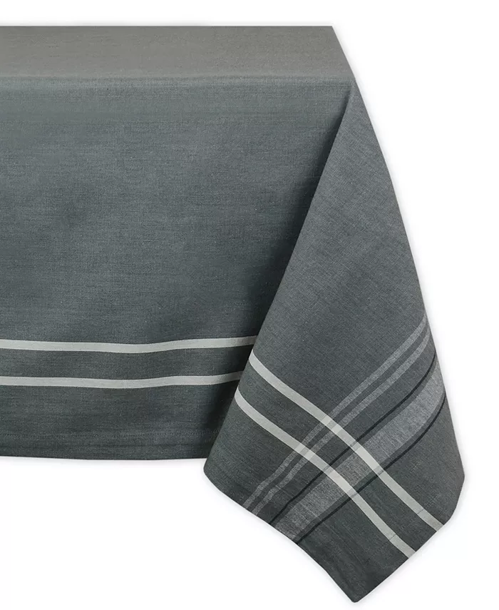 Design Imports French Chambray Tablecloth 60