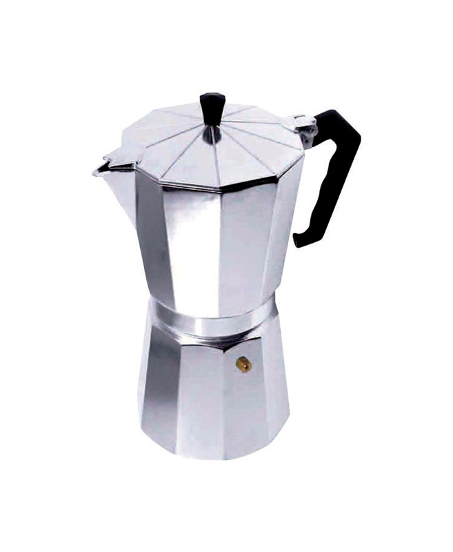Bene Casa 6 cups Silver Espresso Maker - Mycitystee