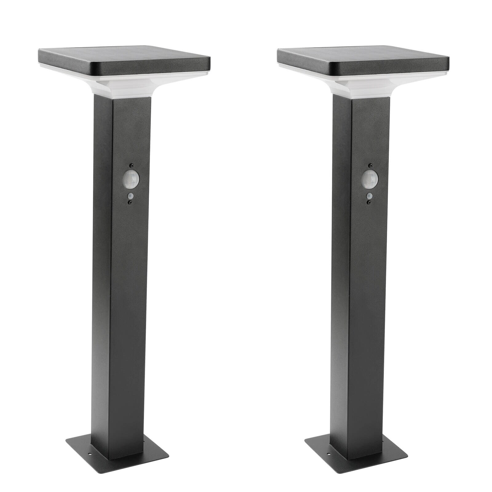 2-Pack Solar Outdoor Light Pathway Garden Dusk to Dawn with Stake 2218 - 2218-600-2B - Mycitystee
