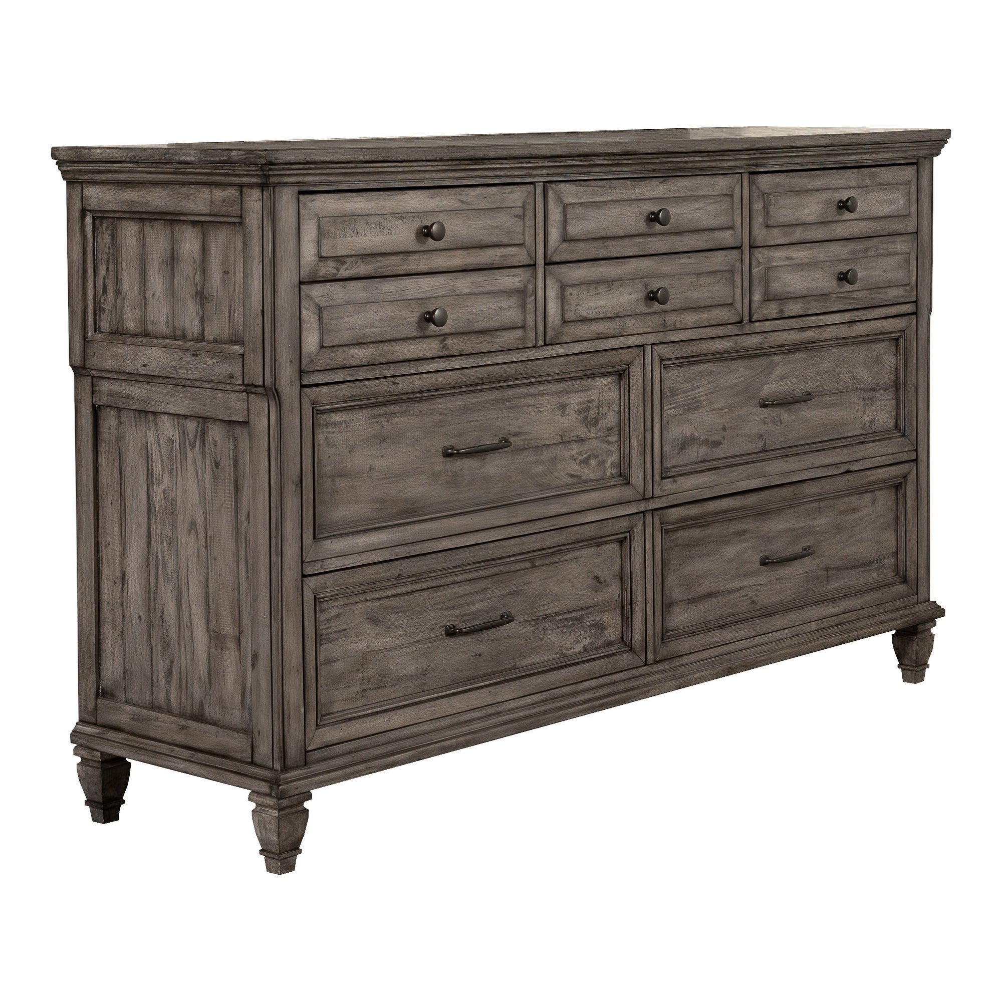 Hutchinson Grey 8-drawer Rectangular Dresser - - 36964787 - Mycitystee