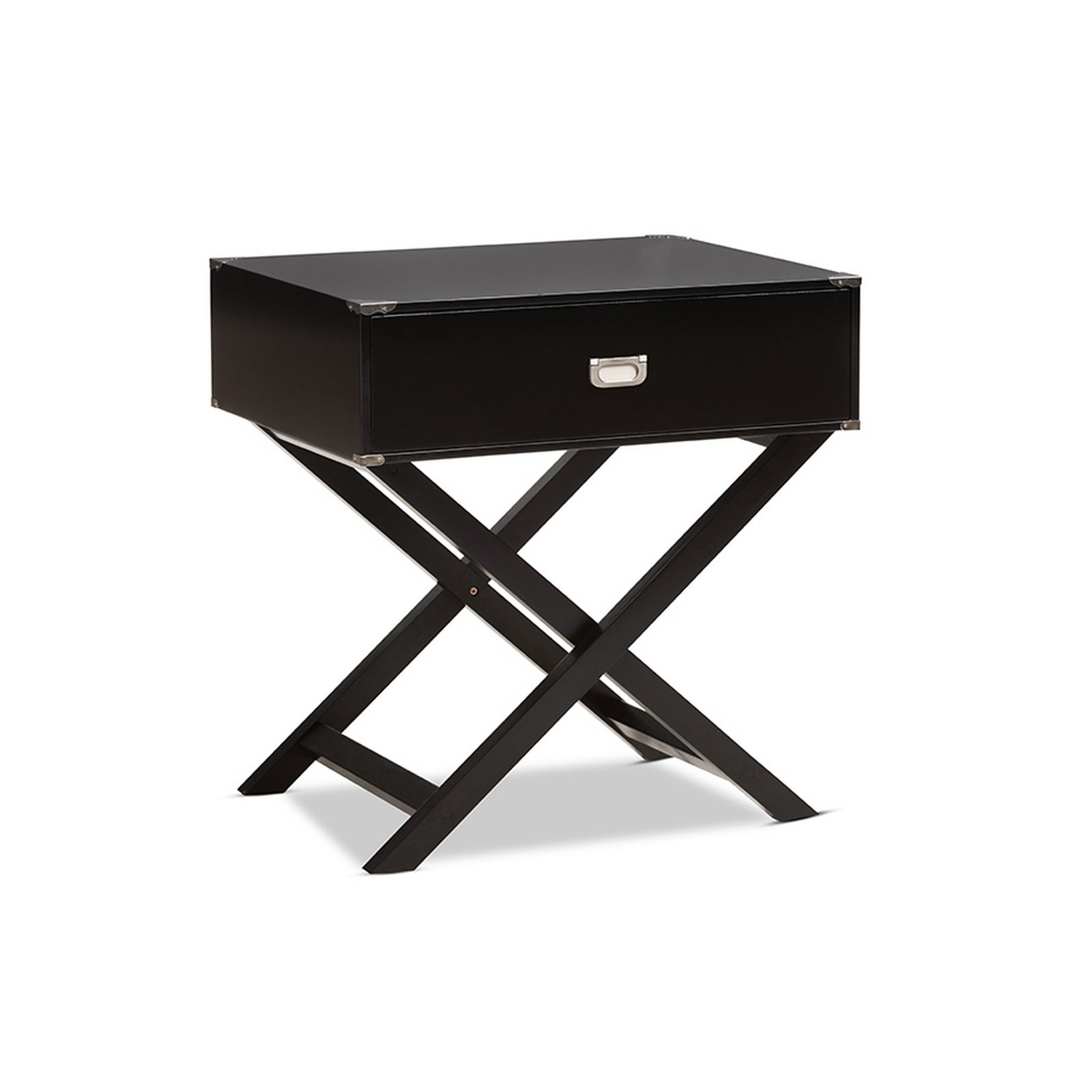 Urban Designs Curtice Modern And Contemporary Drawer Wooden Bedside Table - Mycitystee