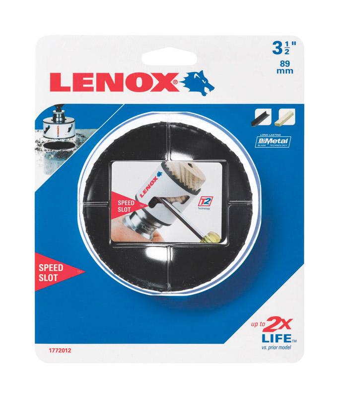 Lenox 3 1/2 in. Bi-Metal Hole Saw 1 pk - Mycitystee