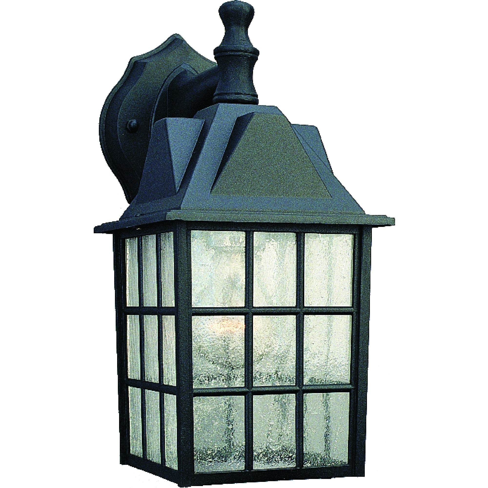 Volume Lighting 1-Light Black Outdoor Wall Sconce Shopping - The Best Deals on Outdoor Wall Lanterns | 36024201 - Mycitystee