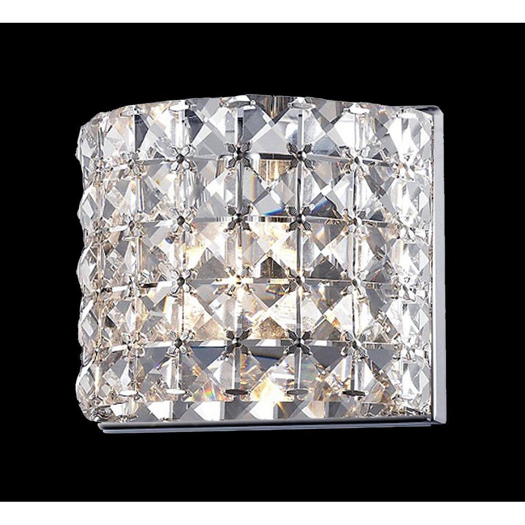 Panache Chrome-finished Crystal Light Fixture - Mycitystee