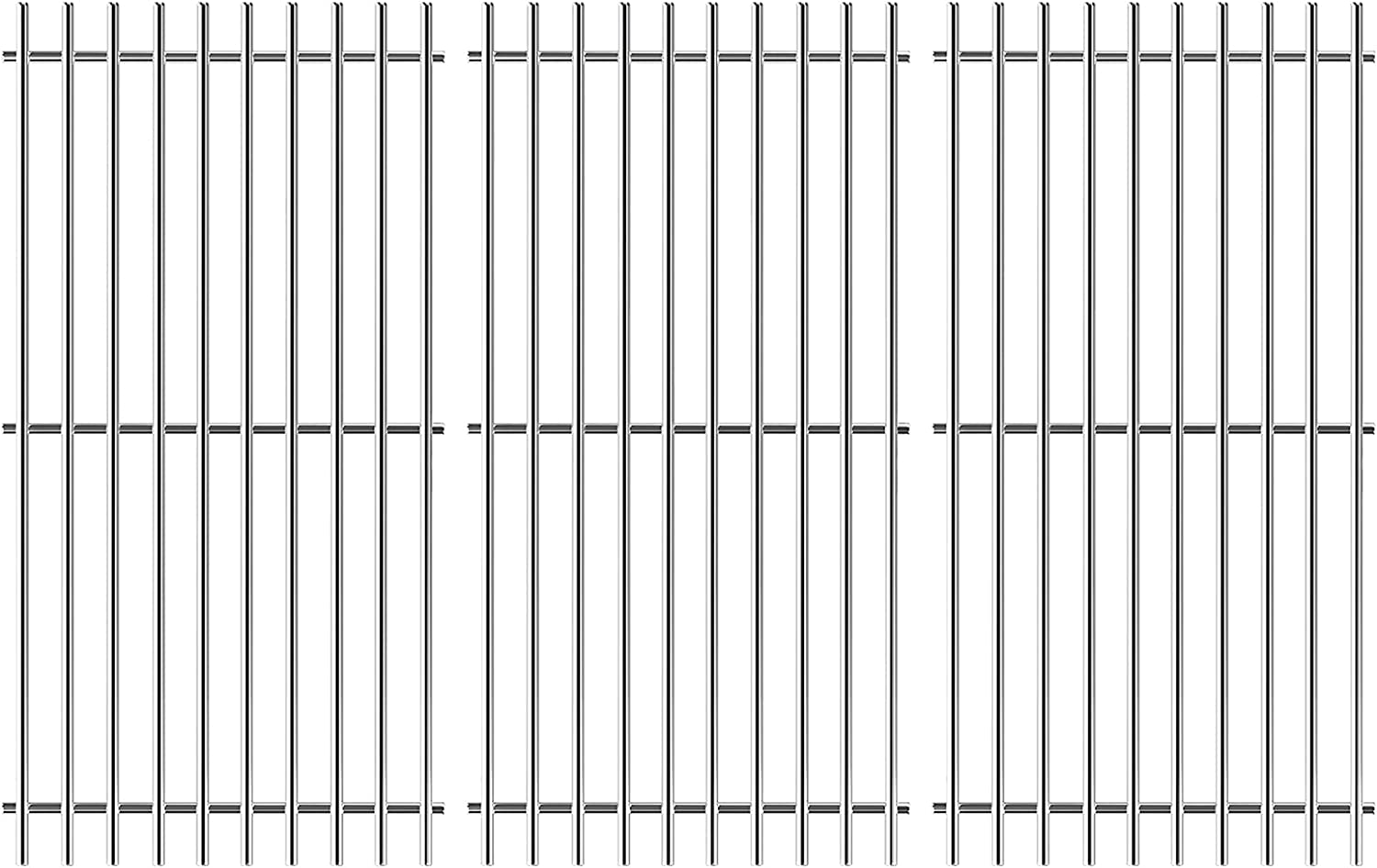 Cooking Grid Grates for Huntington 6581-84, 6581-87, 6585-69, 6585-84, 6585-87 5 Burner Gas Grills - Mycitystee
