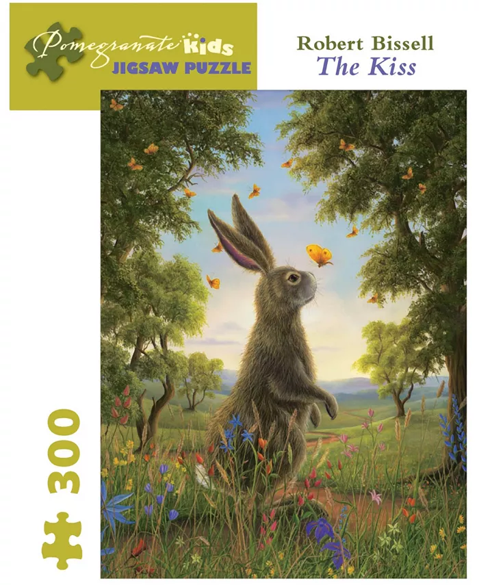 Pomegranate Communications， Inc. Robert Bissell - The Kiss Jigsaw Puzzle- 300 Pieces - Mycitystee