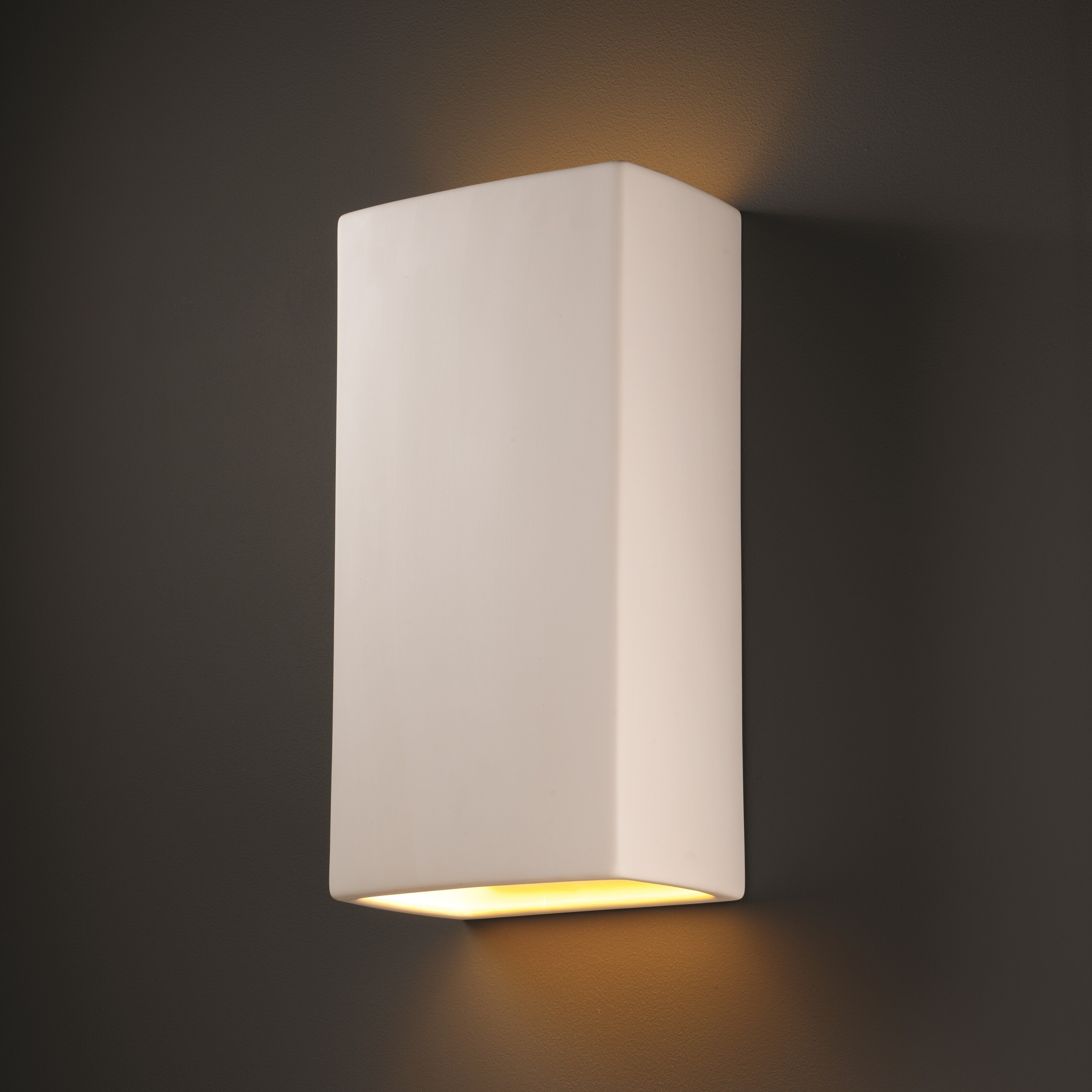 Strick and Bolton Wes Multi-directional Rectanglular 2-light Ceramic Sconce - Mycitystee