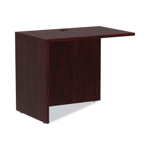 Alera Valencia Series Reversible Return/Bridge Shell， 35w x 23.63d x 29.5h， Mahogany (VA353624MY) - Mycitystee
