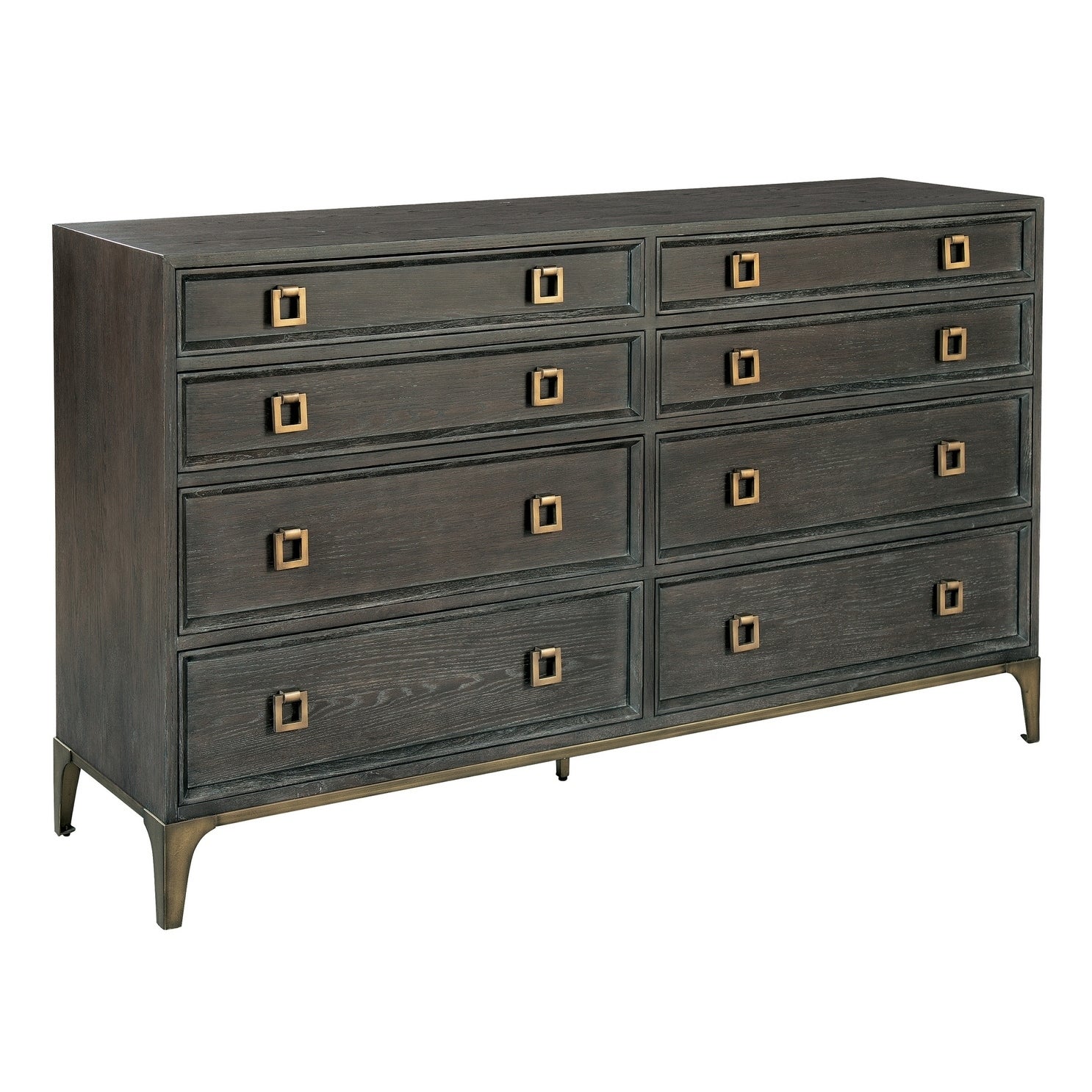 Solid Wood Six-drawer Bedroom Dresser - Edgewater - - 28386300 - Mycitystee