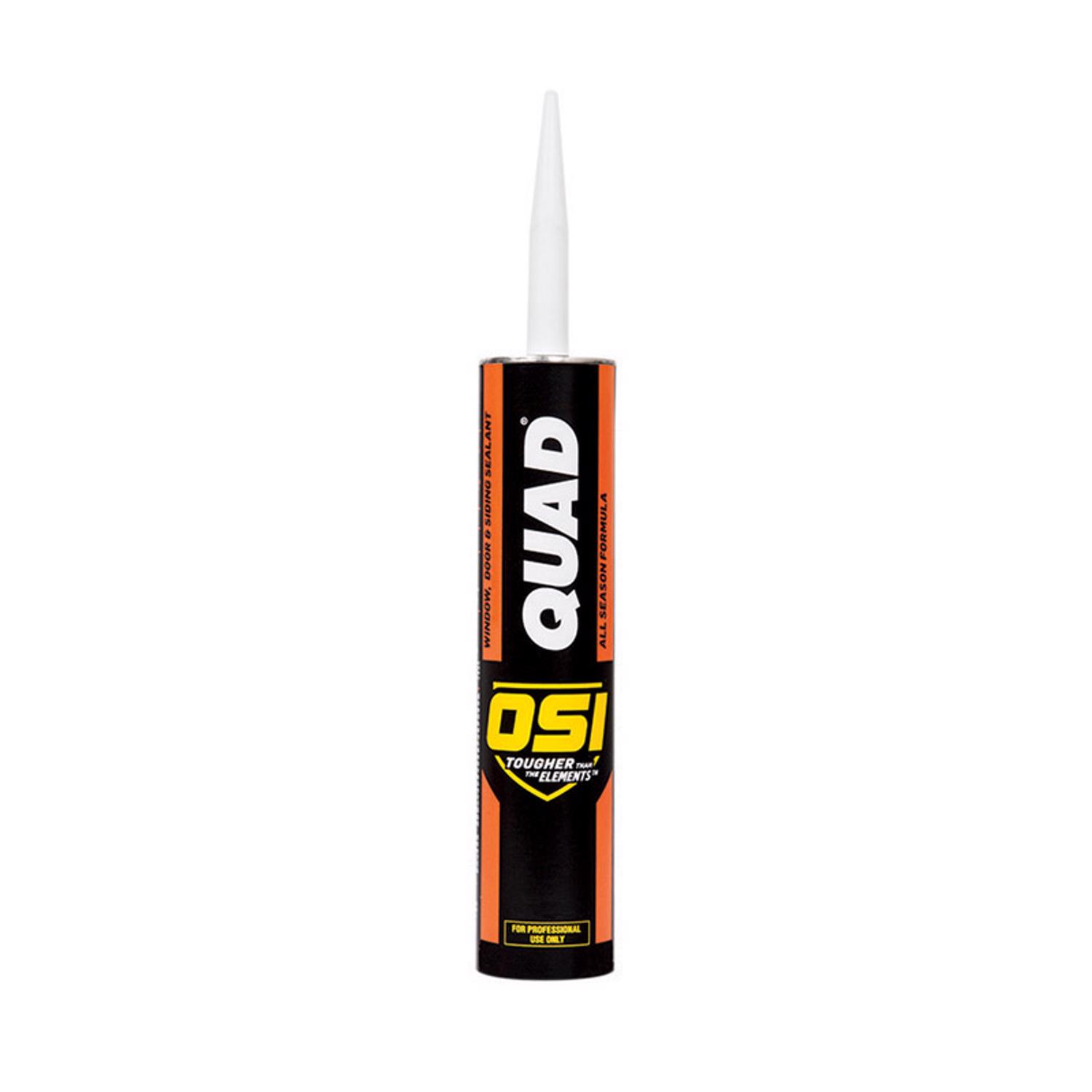 OSI Quad Clay Elastomeric Polymers Door/Siding/ Window Sealant 10 oz - Mycitystee
