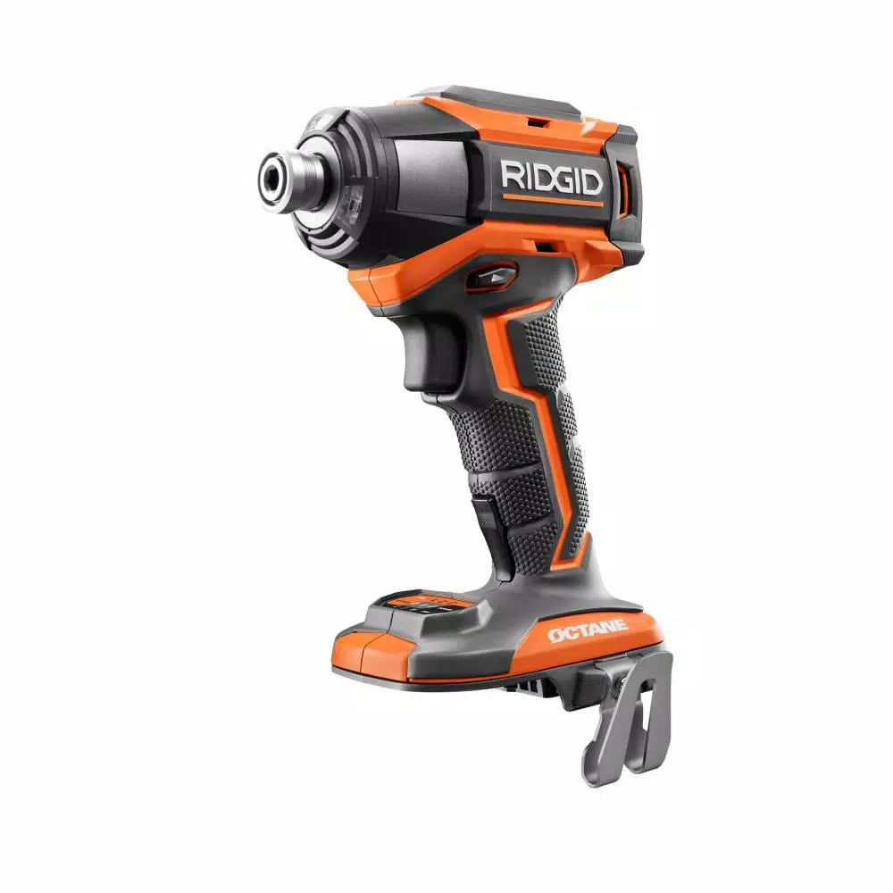 RIDGID 18-Volt OCTANE Brushless Cordless 6-Mode 1/4 in. Impact Driver (Tool Only) and#8211; XDC Depot - Mycitystee