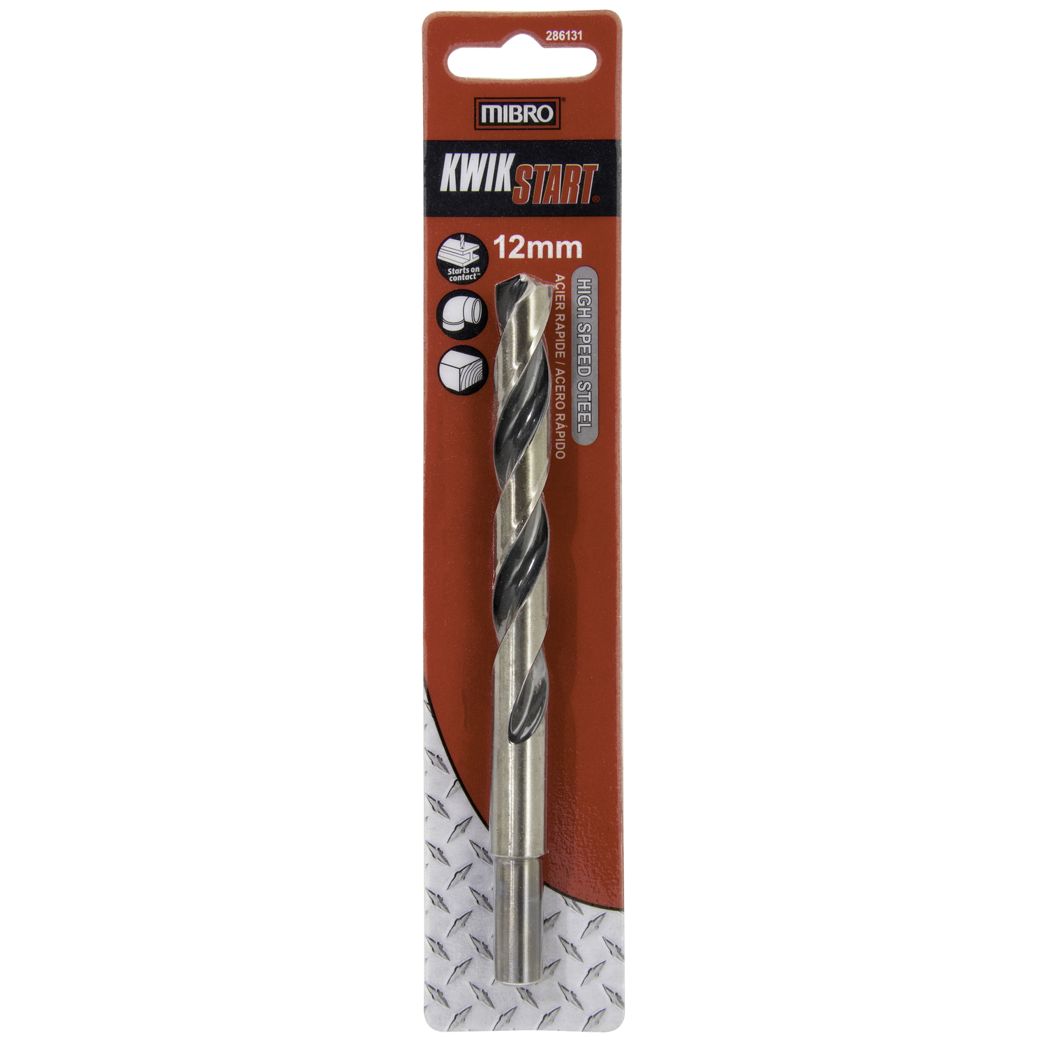 MIBRO 12 mm X 5-7/8 in. L High Speed Steel Metric Drill Bit 1 pc - Mycitystee