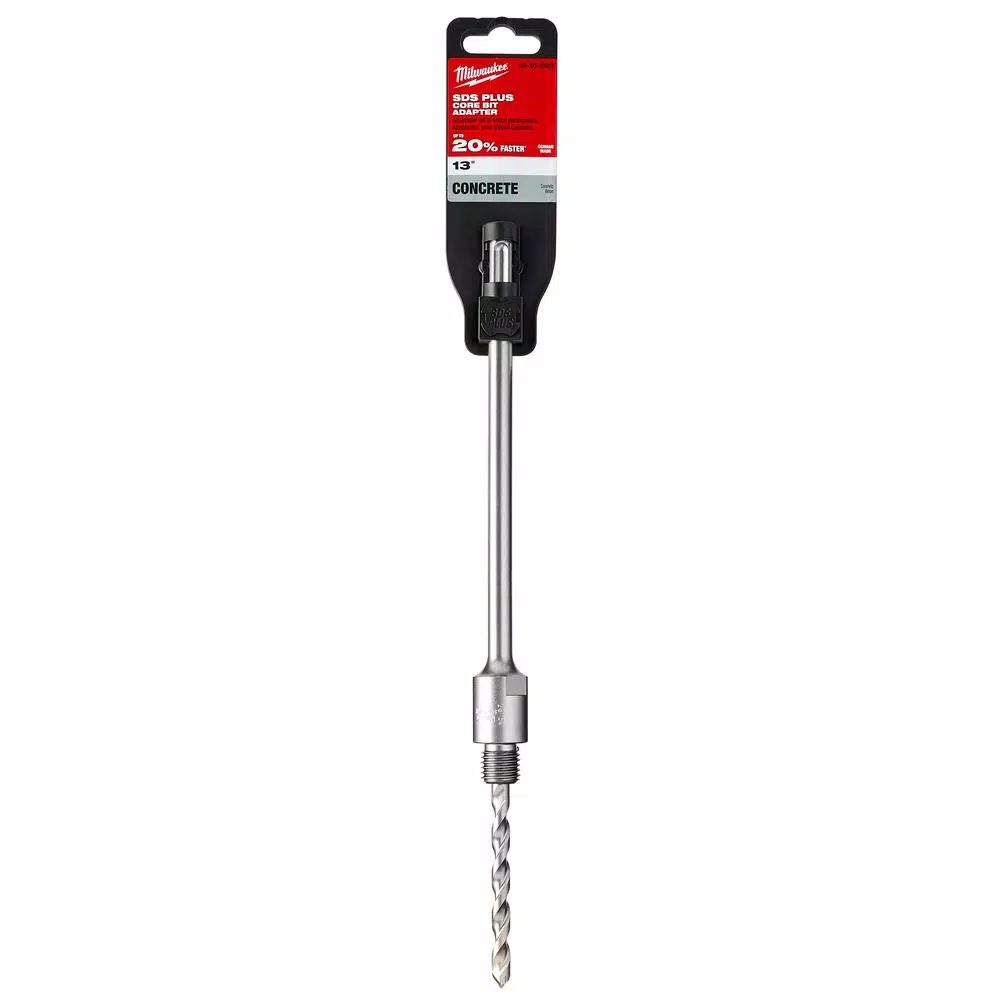 Milwaukee 13 in. Carbide SDS-Plus Masonry Core Bit Adapter and#8211; XDC Depot - Mycitystee