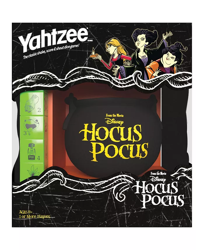 YAHTZEE Disney Hocus Pocus Game - Mycitystee
