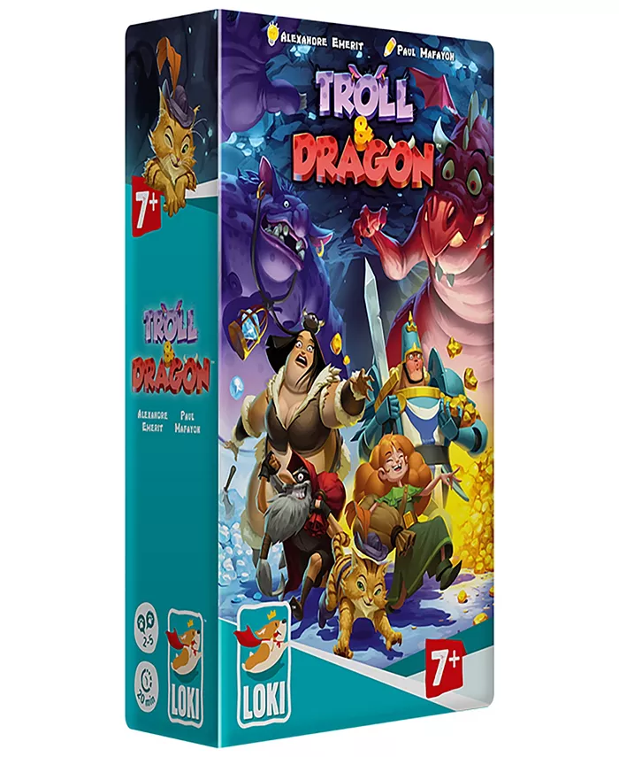 Loki Troll Dragon Dice Adventure Game for Kids and Family - Mycitystee