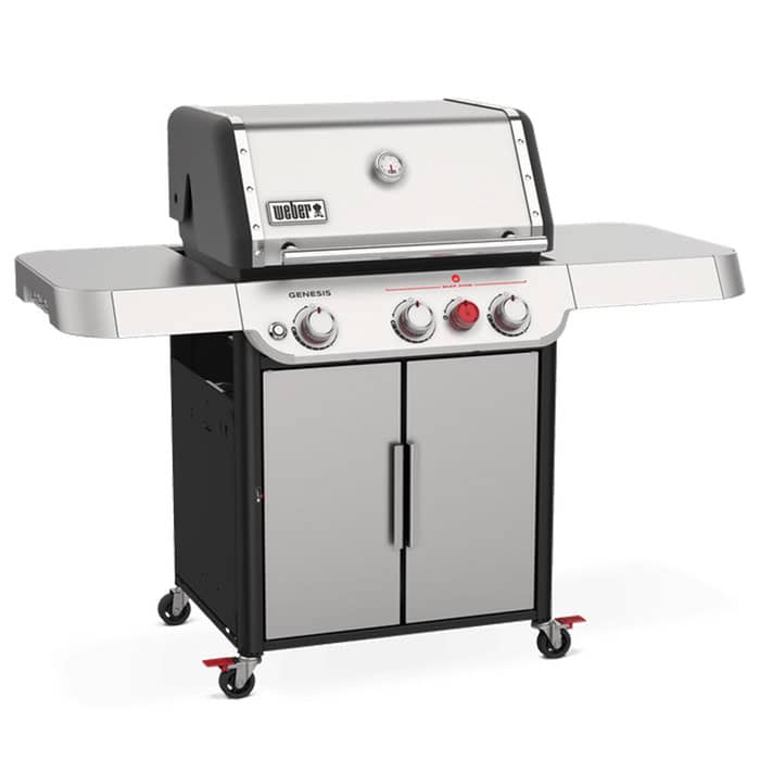 Weber GENESIS S-325s Stainless Steel Liquid Propane Gas Grill - Mycitystee