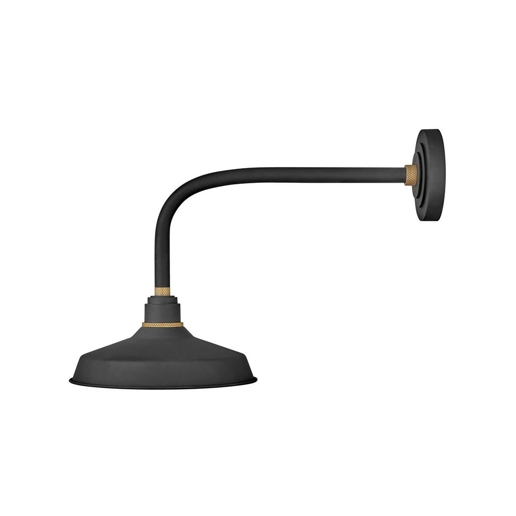 Hinkley Foundry 1-Light Outdoor Wall Mount Lantern in Textured Black Shopping - The Best Deals on Outdoor Barn Lights | 31585658 - Mycitystee