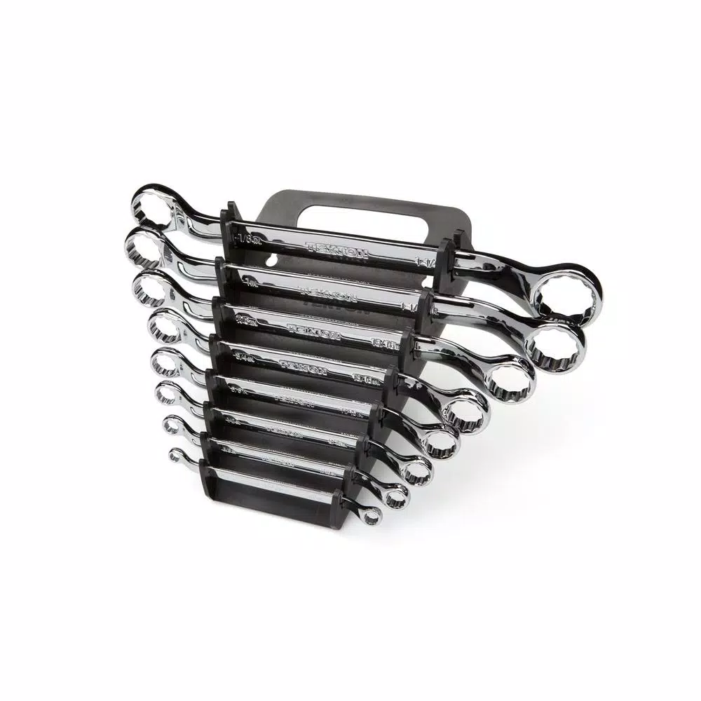 TEKTON 1/4 and#8211; 1-1/4 in. 45° Offset Box End Wrench Set (8-Piece) and#8211; XDC Depot - Mycitystee